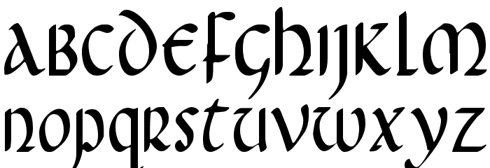 Foucault Condensed Font LOWERCASE