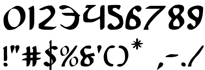 Foucault Expanded Font OTHER CHARS