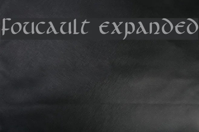 Foucault Expanded Example 2