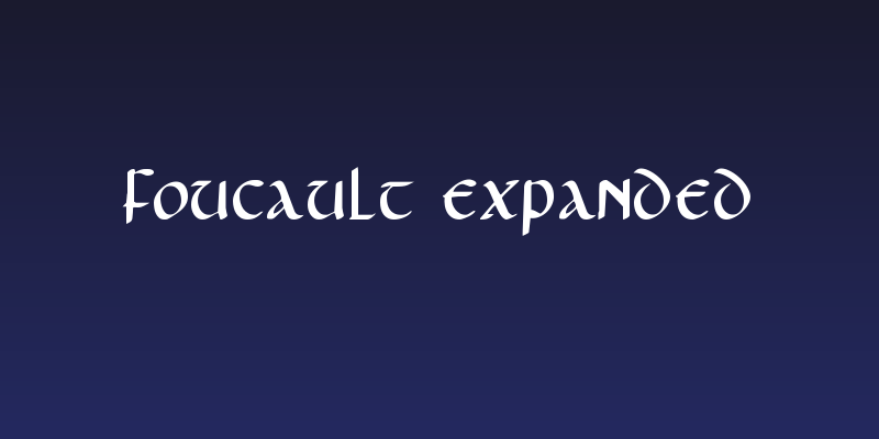 Foucault Expanded Social Header