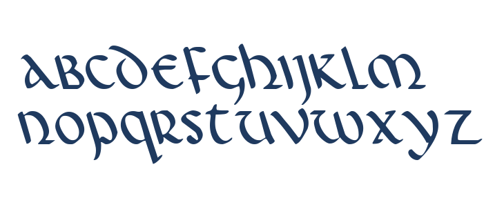 Foucault Leftalic Lowercase