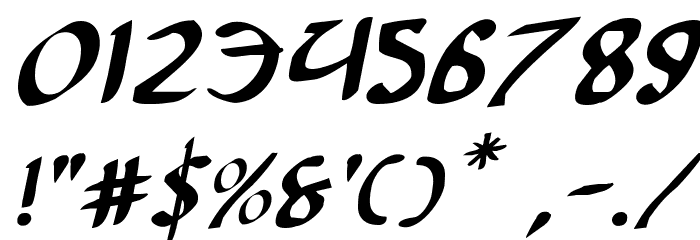 Foucault Rotalic Font OTHER CHARS