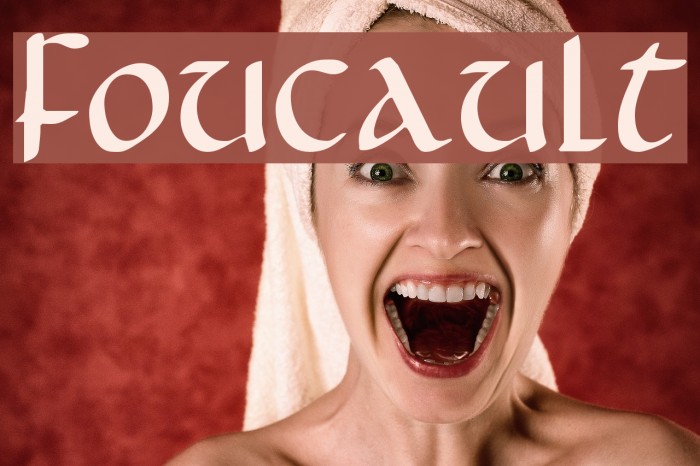 Foucault Font examples