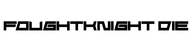 FoughtKnight Die  baixar fontes gratis