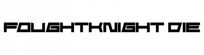 FoughtKnight Die  Frei Schriftart Herunterladen