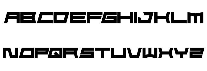 FoughtKnight Die Font LOWERCASE