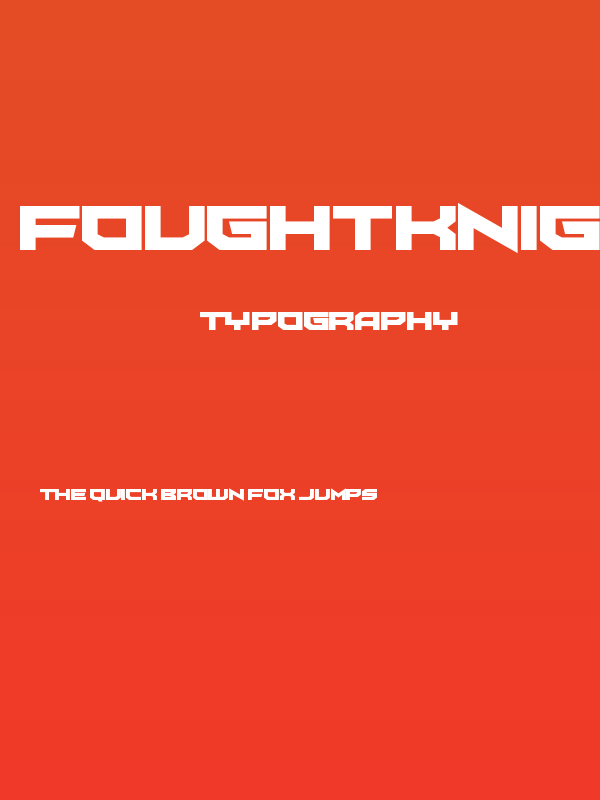 FoughtKnight Haymaker Poster