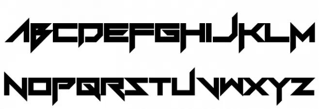 FoughtKnight Regular Fonte MAIÚSCULAS