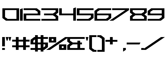 FoughtKnight UpperCut Font OTHER CHARS