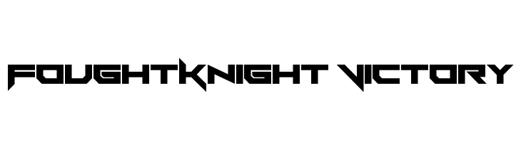 FoughtKnight Victory  नि: शुल्क फ़ॉन्ट्स डाउनलोड