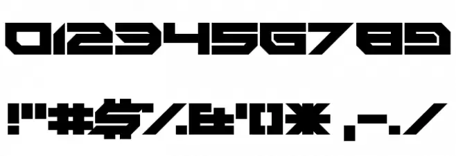 FoughtKnight Victory Font OTHER CHARS