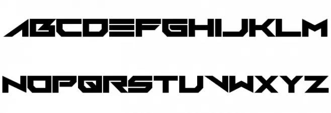 FoughtKnight Victory Font LOWERCASE