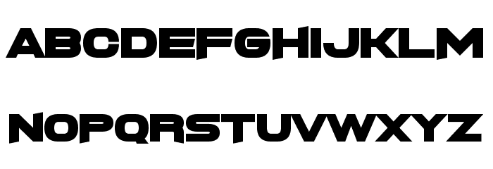 FoughtKnight X Font Litere mici