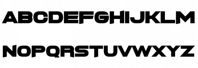 FoughtKnight X फ़ॉन्ट अपरकेस