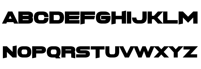 FoughtKnight X 字体 小写