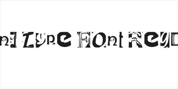 Found Type Font Regular Logo