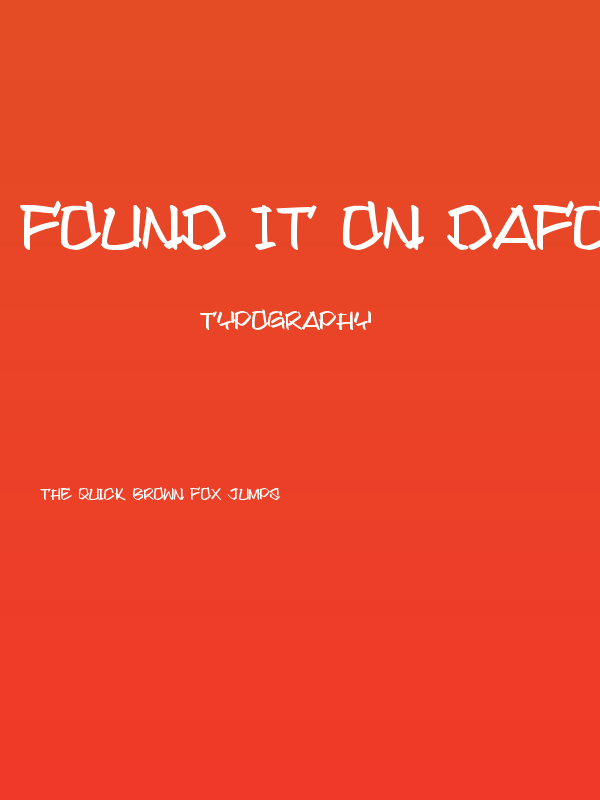 Found it on Dafont Poster