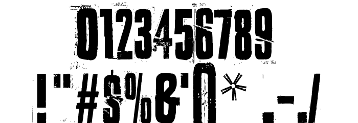 Found my way out Font OTHER CHARS