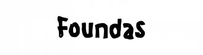 Foundas  Frei Schriftart Herunterladen