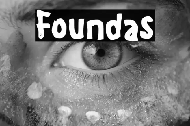 Foundas Font examples