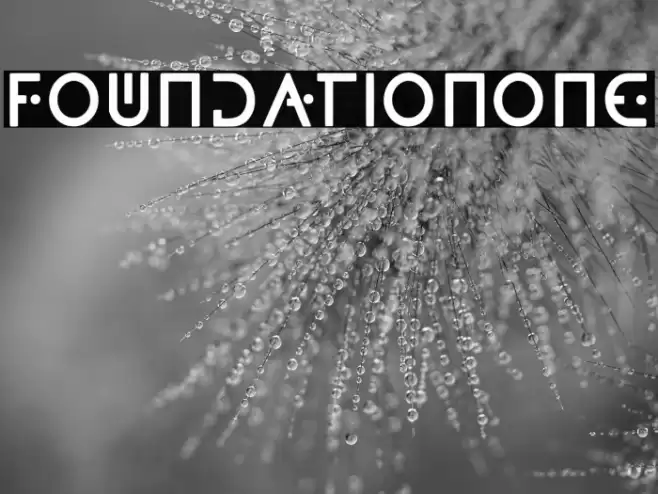 FoundationOne Font examples