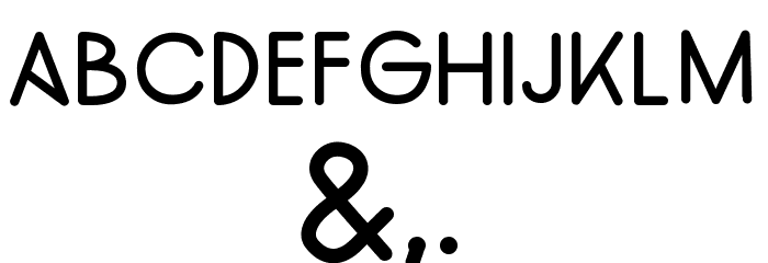 FoundationTitlesHand-SemiBold Font OTHER CHARS