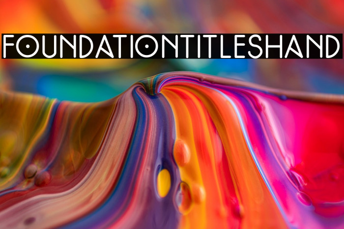 FoundationTitlesHand Example 1