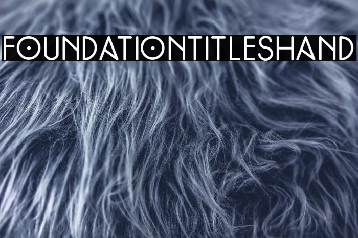 FoundationTitlesHand Example 2