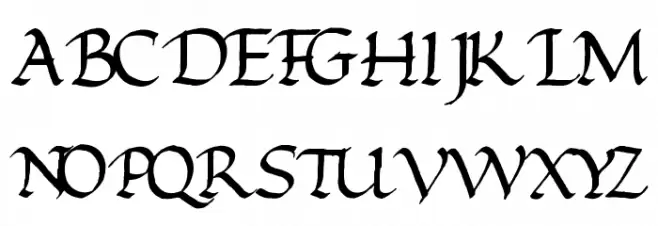 Foundational Schriftart Groß