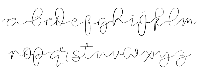Founder Font LOWERCASE