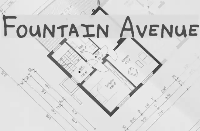 Fountain Avenue Font examples