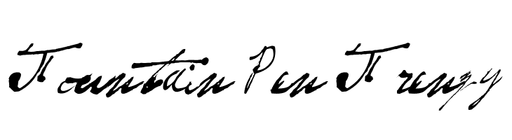 Fountain Pen Frenzy  免费字体下载