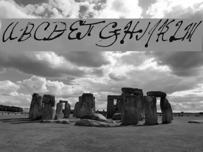 Fountain Pen Frenzy Font examples