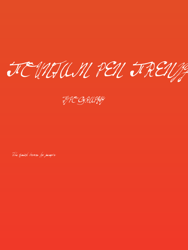 Fountain Pen Frenzy Poster