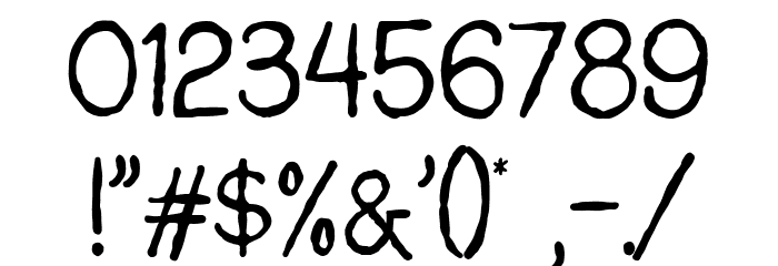 FountainPersona2Demo Font OTHER CHARS