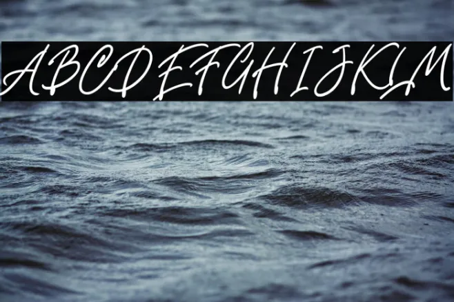 Fountastic Script Personal Use Example 3