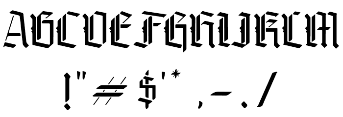 Fountencil DEMO Regular Font OTHER CHARS