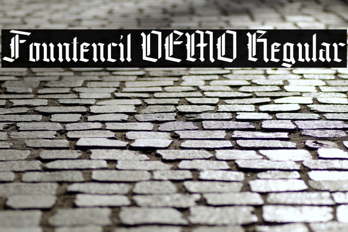 Fountencil DEMO Regular Example 1