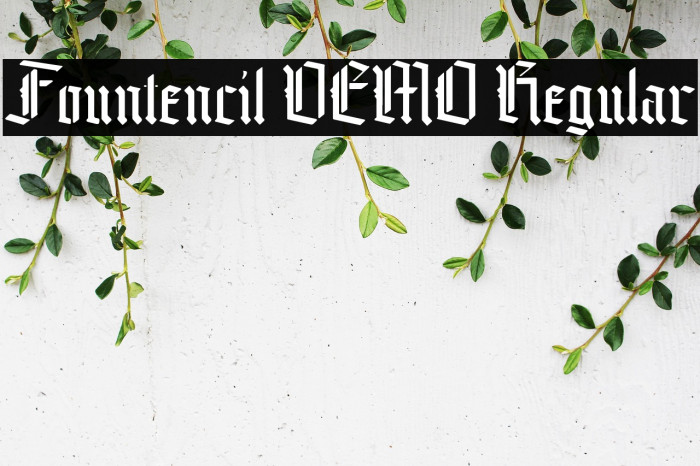 Fountencil DEMO Regular Example 2