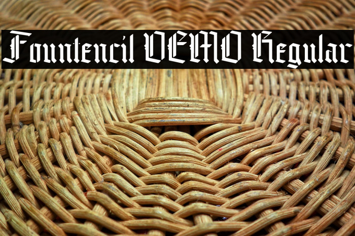 Fountencil DEMO Regular Example 3