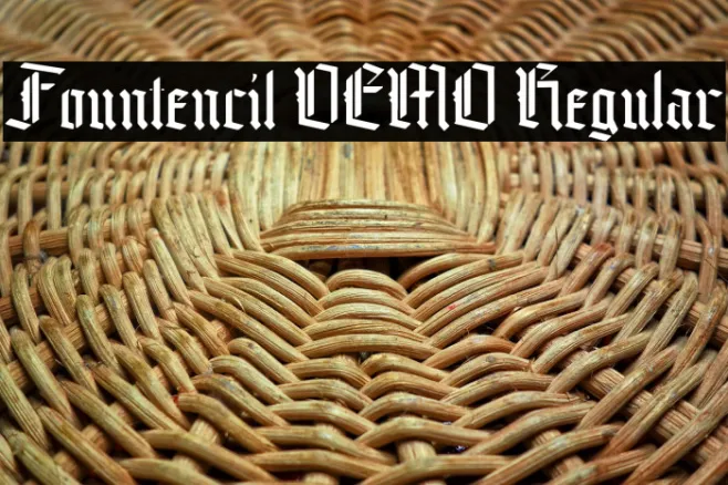 Fountencil DEMO Regular Example 3