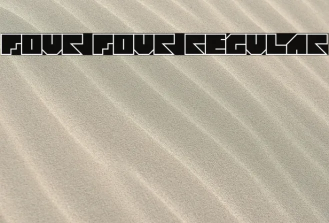 Four Four Regular Example 1