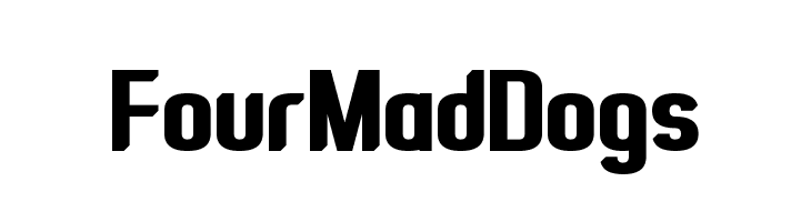 Four Mad Dogs  baixar fontes gratis