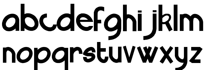 Four More Years Font LOWERCASE