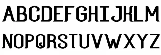 Four Sisters Regular 字体 大写