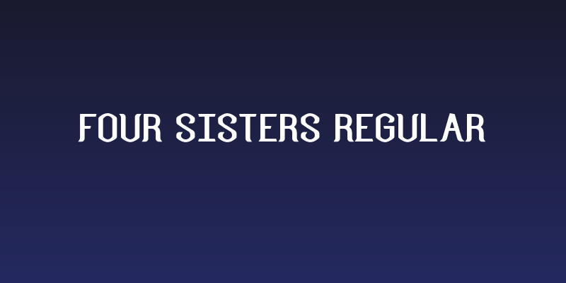Four Sisters Regular Social Header