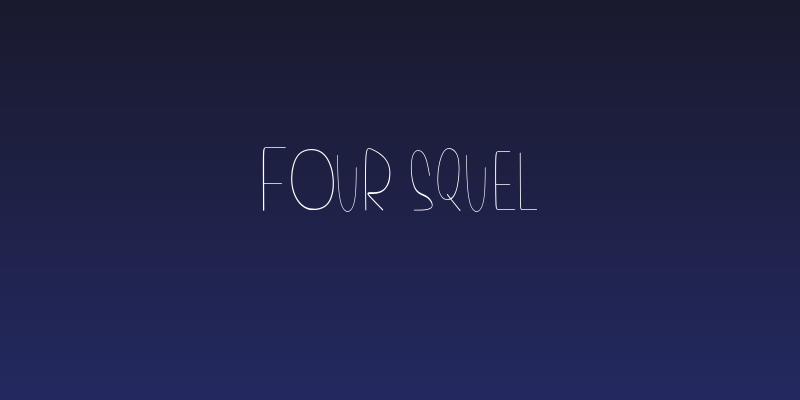 Four Squel Social Header