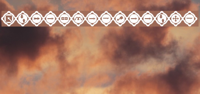 FourEarsArrows Font examples
