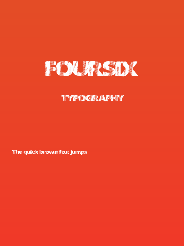 FourSix Poster