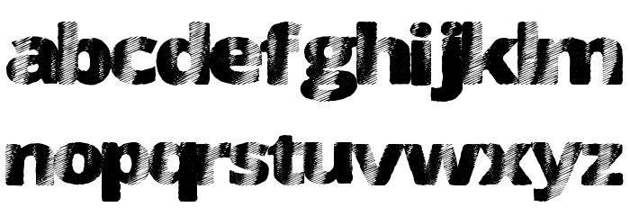 FourSix Font LOWERCASE